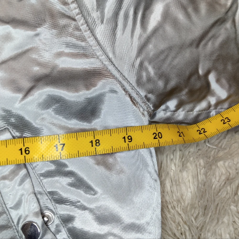Elizabeth & James Royan Bomber Jacket Metallic Size S